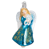 Old World Christmas - Glistening Snowflake Angel - 10202