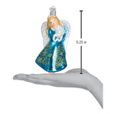 Old World Christmas - Glistening Snowflake Angel - 10202