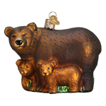 Old World Christmas - Bear With Cubs - 12199