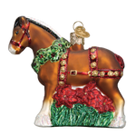 Old World Christmas - Holiday Clydesdale - 12255