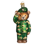 Old World Christmas - Army Bear - 12402