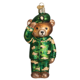 Old World Christmas - Army Bear - 12402