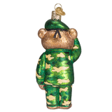 Old World Christmas - Army Bear - 12402