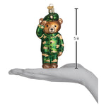 Old World Christmas - Army Bear - 12402