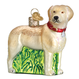 Old World Christmas - Standing Yellow Lab - 12496