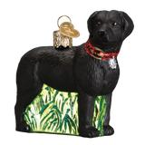 Old World Christmas - Standing Black Lab - 12509