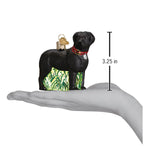 Old World Christmas - Standing Black Lab - 12509