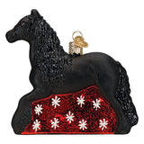 Old World Christmas - Friesian Horse - 12589