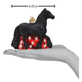 Old World Christmas - Friesian Horse - 12589