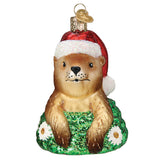 Old World Christmas - Santa Groundhog - 12661
