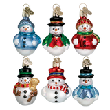 Old World Christmas - Mini Snowman Set - 14022