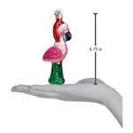 Old World Christmas - Yard Flamingo - 16032