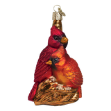 Old World Christmas - Pair Of Cardinals - 16045