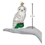 Old World Christmas - Great White Owl - 16079