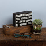 Primitives by Kathy - Box Sign - Good Friends - 17423