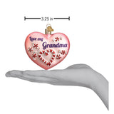 Old World Christmas - Grandma Heart - 30043