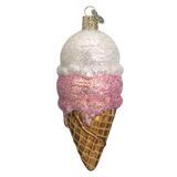 Old World Christmas - Ice Cream Cone - 32028