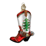 Old World Christmas - Christmas Cowboy Boot - 32159