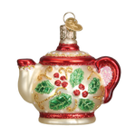 Old World Christmas - Holly Teapot - 32247