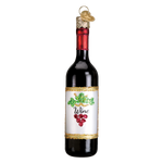 Old World Christmas - Red Wine Bottle - 32291