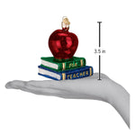 Old World Christmas - Teacher'S Apple - 36128