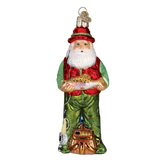 Old World Christmas - Fly Fishing Santa - 40209