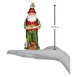 Old World Christmas - Fly Fishing Santa - 40209