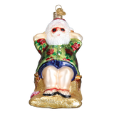 Old World Christmas - Sunning Santa - 40295