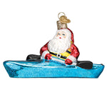 Old World Christmas - Santa In Kayak - 40316