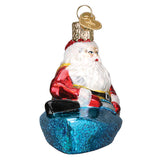 Old World Christmas - Santa In Kayak - 40316