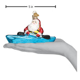 Old World Christmas - Santa In Kayak - 40316