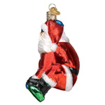 Old World Christmas - Snowboarding Santa - 40321