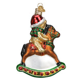 Old World Christmas - Rocking Horse Teddy - 44034