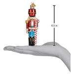 Old World Christmas - Peppermint Nutcracker - 44082