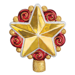 Old World Christmas - Swirly Star Tree Top - 50028