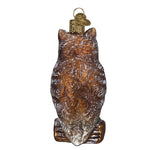 Old World Christmas - Vintage Wise Old Owl - 51003