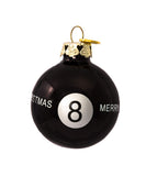 Kurt Adler - 40MM Pool Ball Glass Ornaments, 15-Piece Box Set - C1608