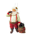 Kurt Adler - Santa Drinking A Coca-Cola® Ornament - CC9162