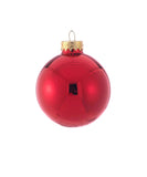 Kurt Adler - 65MM Shiny Red Glass Ball Ornaments, 6-Piece Box Set - GG0100