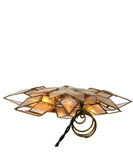 Kurt Adler - 9.25" UL 10-Light Capiz Clear Star Treetop - UL0118/C