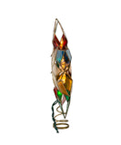 Kurt Adler - 9.25" UL 10-Light Capiz Multicolored Star Treetop - UL0118/M