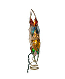 Kurt Adler - 9.25" UL 10-Light Capiz Multicolored Star Treetop - UL0118/M