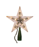 Kurt Adler - 7" UL 10-Light Clear Star Treetop - UL0124C