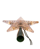 Kurt Adler - 7" UL 10-Light Clear Star Treetop - UL0124C