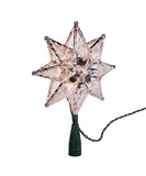 Kurt Adler - 8" UL 10-Light Clear Star Treetop - UL0130C