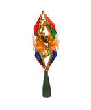 Kurt Adler - 8" UL 10-Light Multicolored Star Treetop - UL0130M