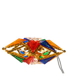 Kurt Adler - 8" UL 10-Light Multicolored Star Treetop - UL0130M