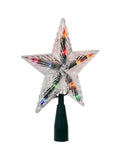 Kurt Adler - 7" UL 10-Light Multicolored Crystal Star Treetop - UL0158