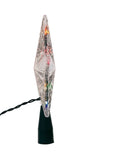 Kurt Adler - 7" UL 10-Light Multicolored Crystal Star Treetop - UL0158