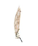 Kurt Adler - 9.27" UL 10-Light Capiz Gold Star With Arabesque Decoration Treetop - UL0271